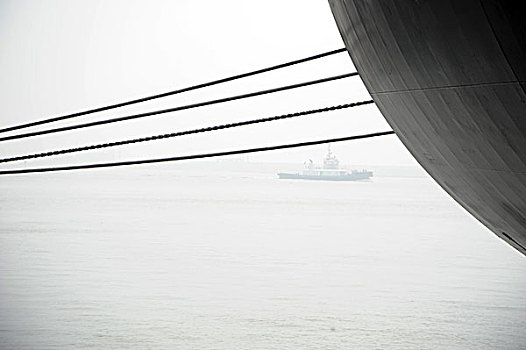 秦皇岛,港口,设施,煤码头,轮船,工业,运输,企业,钢结构,装船机