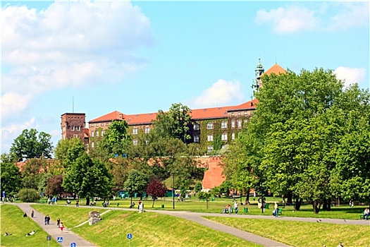 克拉科夫,波兰,城堡