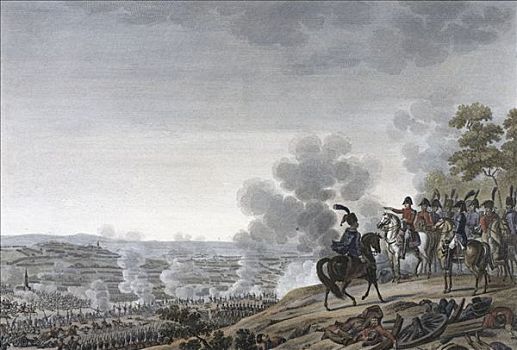 战斗,莫斯科,俄罗斯,九月,1812年,艺术家