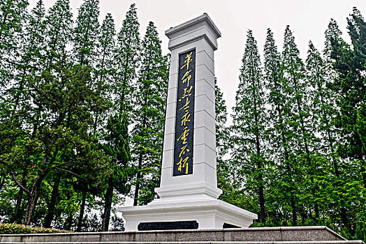 江苏省昆山市革命烈士纪念碑建筑景观