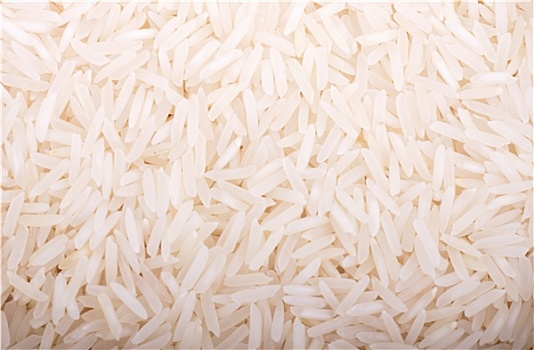 白色,长粒米
