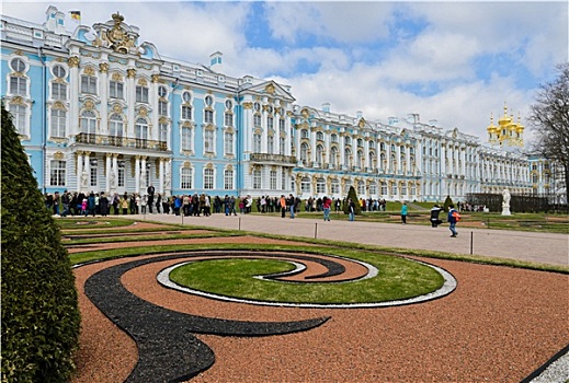 凯瑟琳宫,彼得斯堡,俄罗斯
