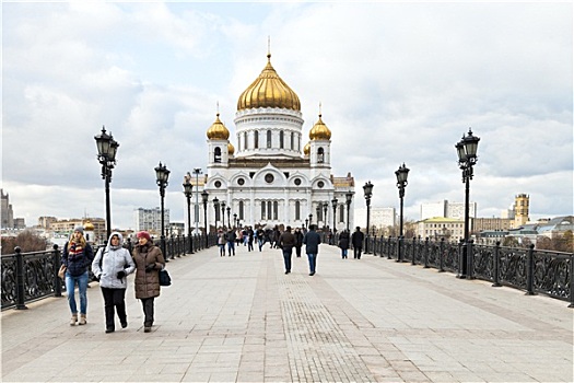 风景,大教堂,耶稣,莫斯科