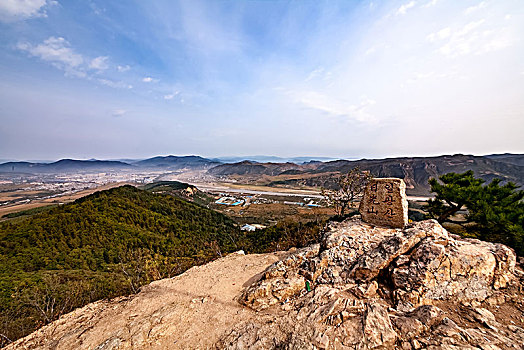 吉林省图们市日光山建筑景观