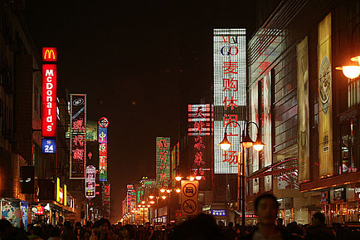 天津-商业-夜景