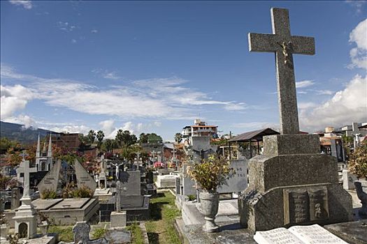 墓穴,墓地,梅里达,委内瑞拉,南美