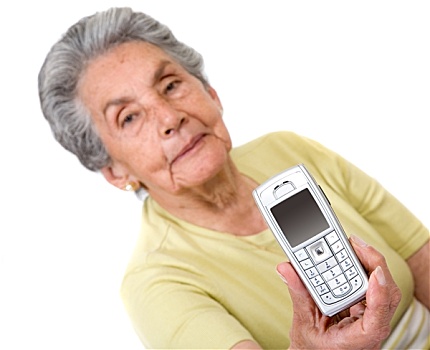 祖母,手机