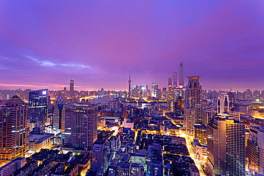 天際線,城市,現(xiàn)代,夜晚,深圳