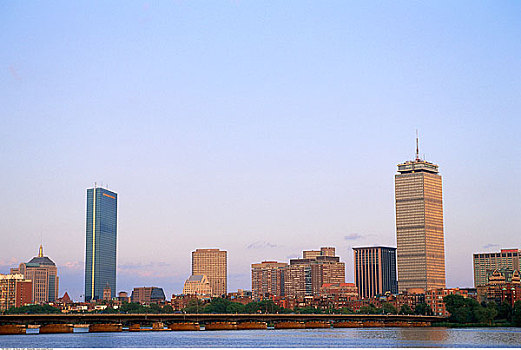 天际线,波士顿,马萨诸塞,美国