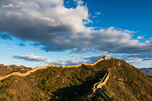 中国,金山岭,长城