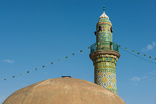 大清真寺,城堡,埃尔比勒,省,伊拉克,库尔德斯坦,亚洲