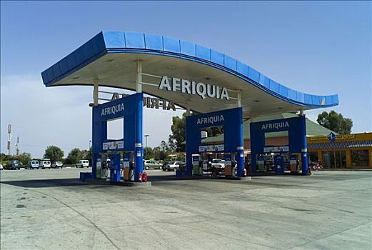 加油站,阿加迪尔,摩洛哥,非洲