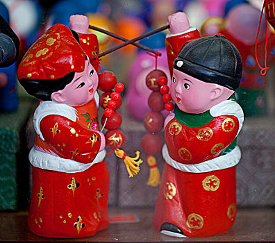 老北京传统春季雕塑