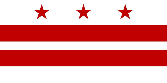 华盛顿特区,城市,旗帜