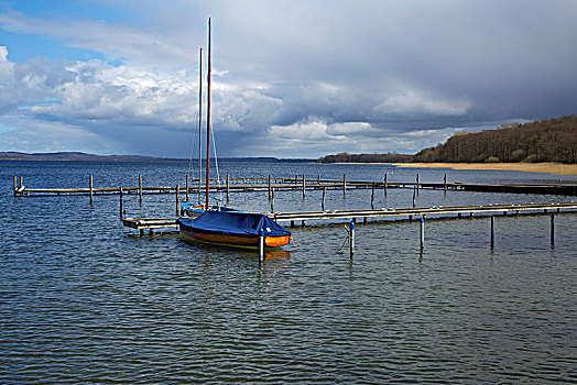 码头,湖