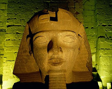 卢克索神庙,夜景,路克索神庙,埃及