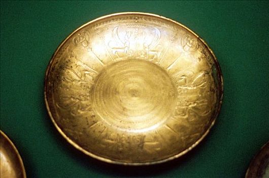 青铜,器具,亚述,八世纪,艺术家,未知