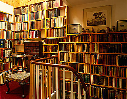 书本,线条,英寸,向上,楼梯,伦敦,房子