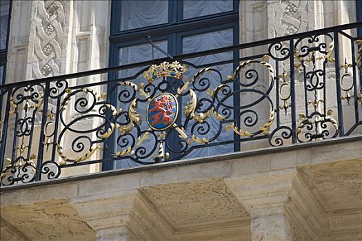 盾徽,露台,卢森堡
