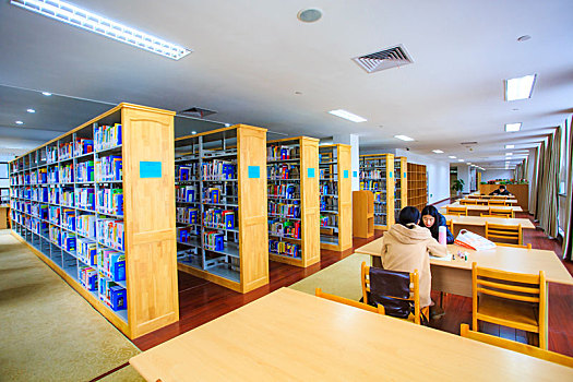 图书馆,书架,室内,书