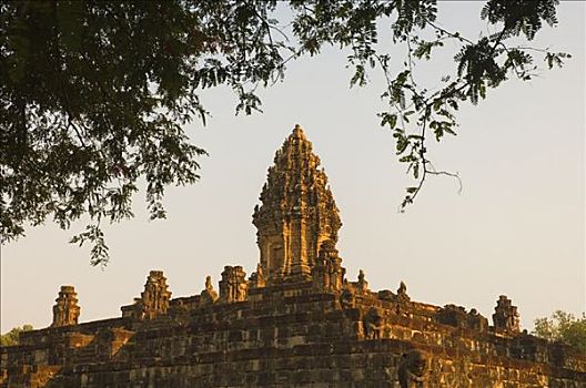 庙宇,收获,柬埔寨