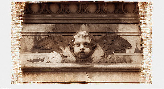 特写,天使,雕刻,陵墓,布宜诺斯艾利斯,阿根廷