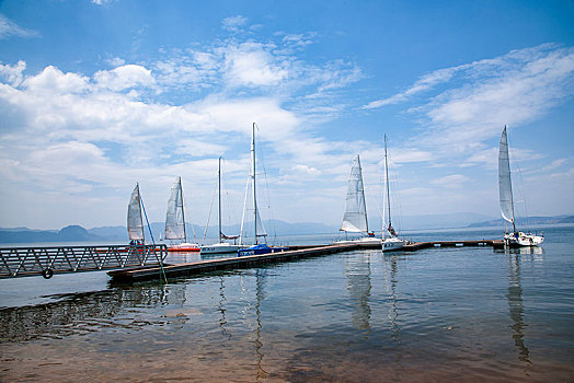 云南玉溪抚仙湖帆船基地