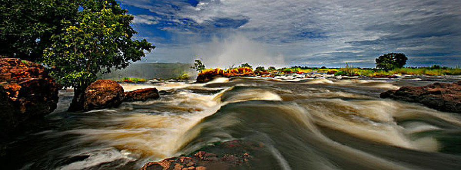 维多利亚瀑布,津巴布韦,非洲