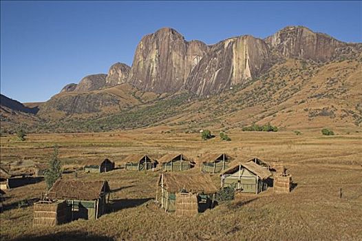露营,山峦,国家公园,马达加斯加
