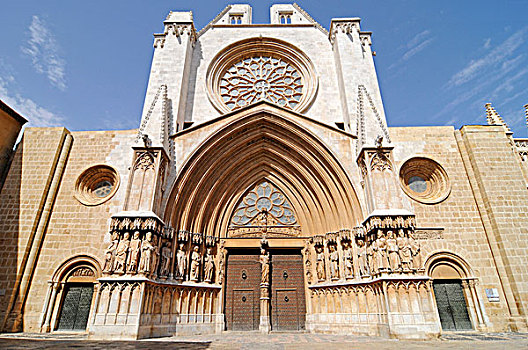 大教堂,塔拉戈纳省,加泰罗尼亚,西班牙,欧洲