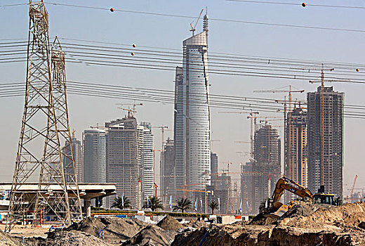 建筑,城市,迪拜