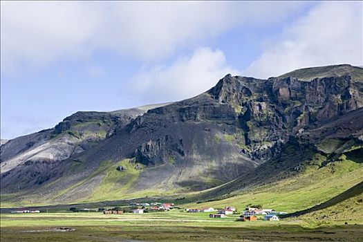 乡村,南方,冰岛