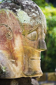 石棺,首领,岛屿,苏门答腊岛,印度尼西亚