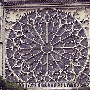 建筑细节,大教堂,女人,巴黎