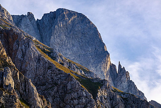 岩石,山,靠近,黑山,欧洲