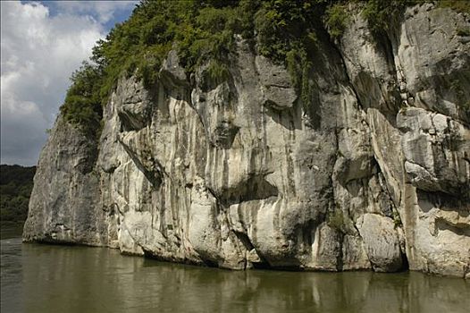 多瑙河,风景,克尔海姆,巴伐利亚