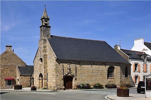 教堂,布列塔尼半岛,法国