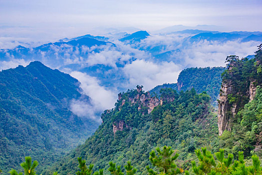 天子山