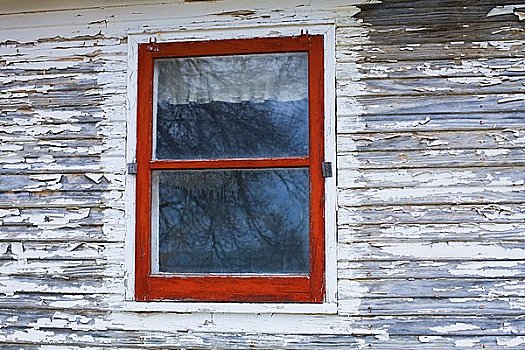 窗户,农舍,堪萨斯,美国