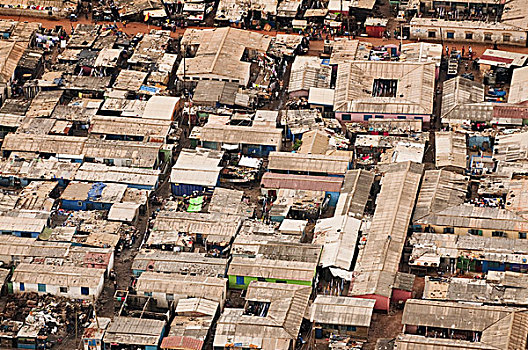 贫民窟,近郊,阿克拉,加纳
