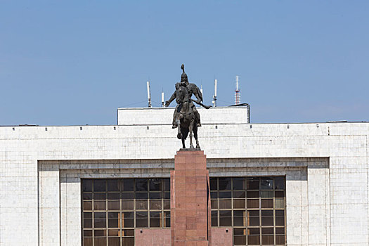 纪念建筑,广场,比什凯克