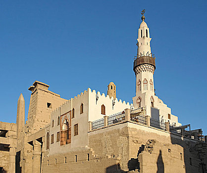 清真寺,卢克索神庙,埃及