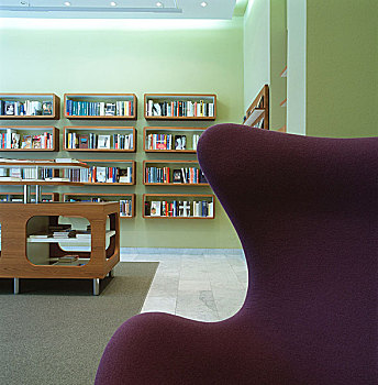 出版,书店,慕尼黑,德国,架子,椅子
