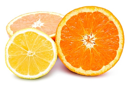 橙色,柠檬