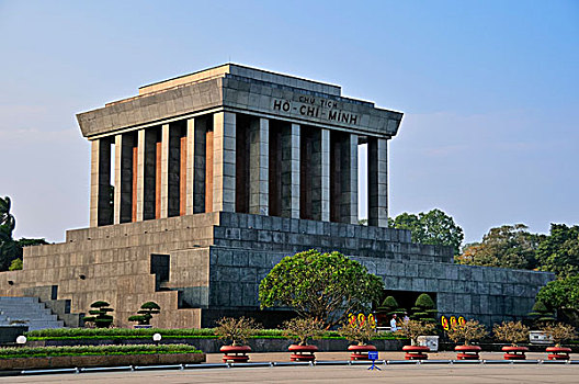 胡志明墓,河内,越南,东南亚
