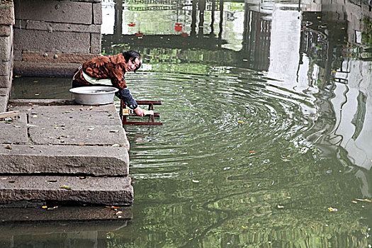 锦溪,古镇,建筑,江南,水乡,小桥,桥梁,河流,河道,渔舟,渔船,小巷,风情,风光,旅游,景点,古色古香,民居28