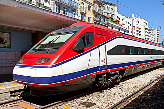 高速列车,葡萄牙,铁路,火车站,里斯本,欧洲