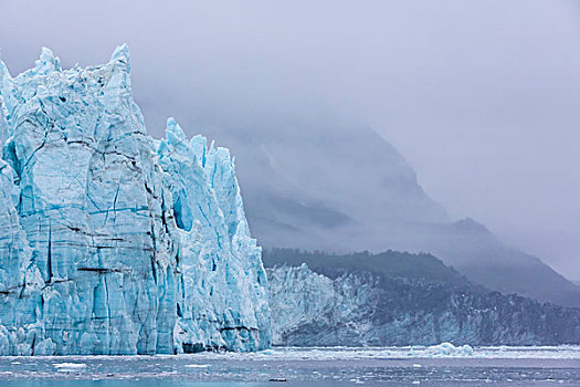 美国,阿拉斯加,冰河湾国家公园,风景,冰河,画廊