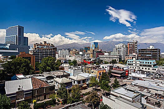 智利,圣地亚哥,城市风光,区域