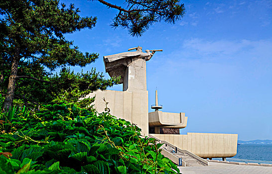 山东省威海市刘公岛甲午战争博物馆建筑景观